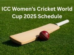 ICC Women’s Cricket World Cup 2025 Schedule Indian Standard Times (IST)