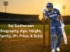 Sai Sudharsan Biography, Age, Height, Net Worth, Family, IPL Price & Stats (2025)