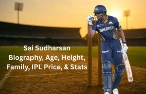 Sai Sudharsan Biography, Age, Height, Net Worth, Family, IPL Price & Stats (2025)