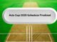 Full Asia Cup 2025 Match Schedule, Teams, Format, and Key Dates Revealed